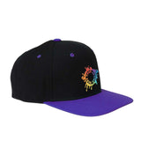 Embroidered Yupoong Adult 6-Panel Structured Flat Visor Classic Snapback - Mato & Hash
