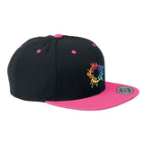 Embroidered Yupoong Adult 6-Panel Structured Flat Visor Classic Snapback - Mato & Hash