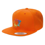Embroidered Yupoong Adult 6-Panel Structured Flat Visor Classic Snapback - Mato & Hash