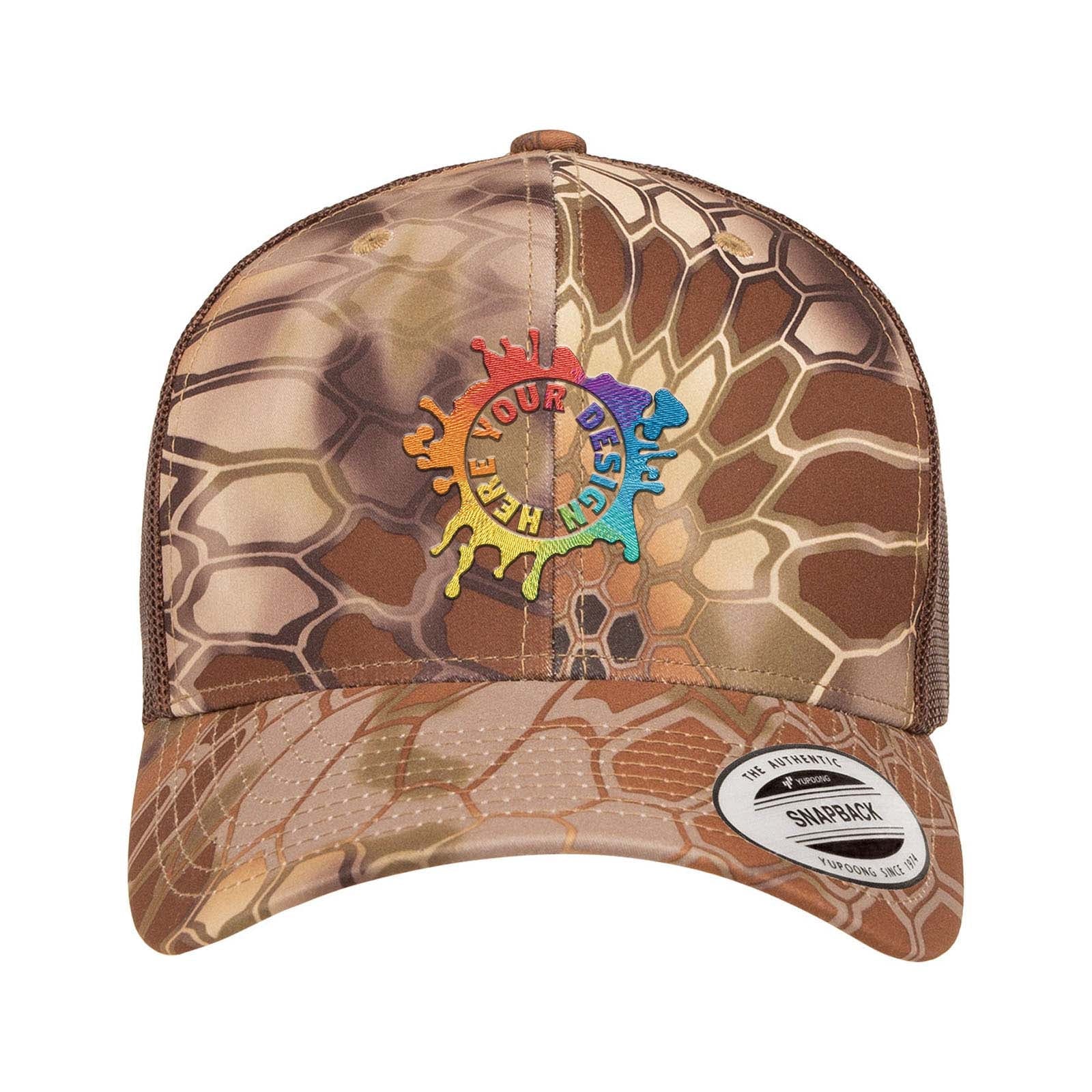 Embroidered Yupoong Classic Kryptek® Retro Trucker Cap - Mato & Hash