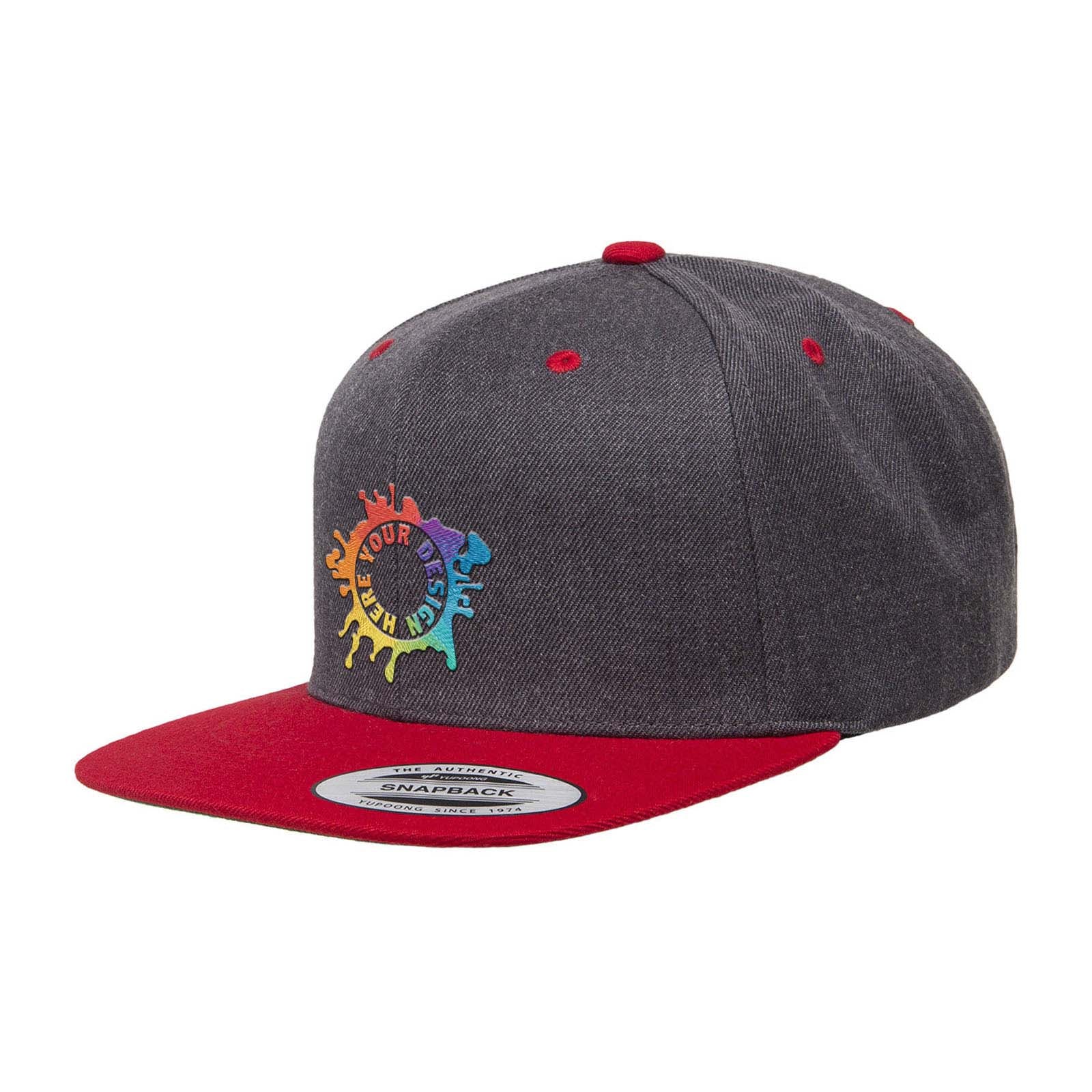 Embroidered Yupoong Classic Premium Snapback Cap - Mato & Hash