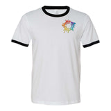Embroidery Bella + Canvas Men's Jersey Short-Sleeve Ringer T-Shirt - Mato & Hash