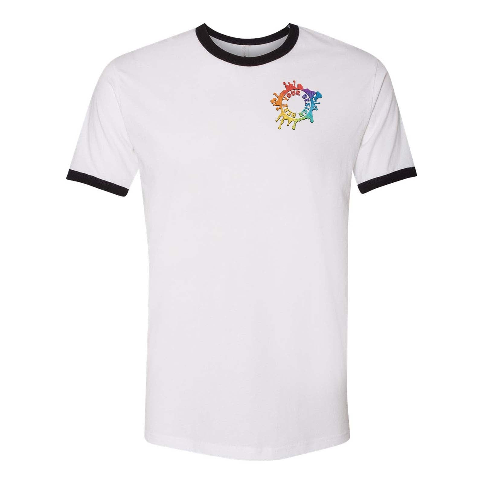 Embroidery Next Level Apparel Unisex Ringer T-Shirt - Mato & Hash