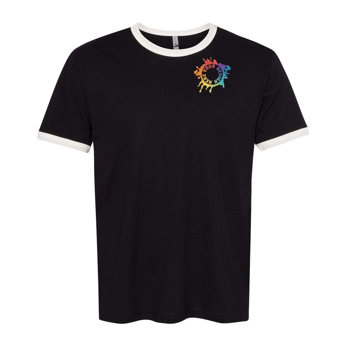Embroidery Next Level Apparel Unisex Ringer T-Shirt - Mato & Hash