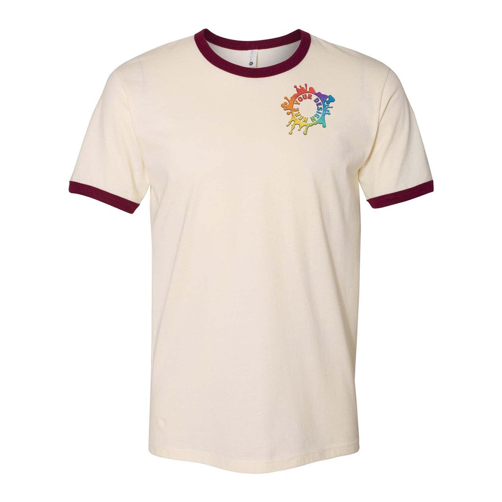 Embroidery Next Level Apparel Unisex Ringer T-Shirt - Mato & Hash