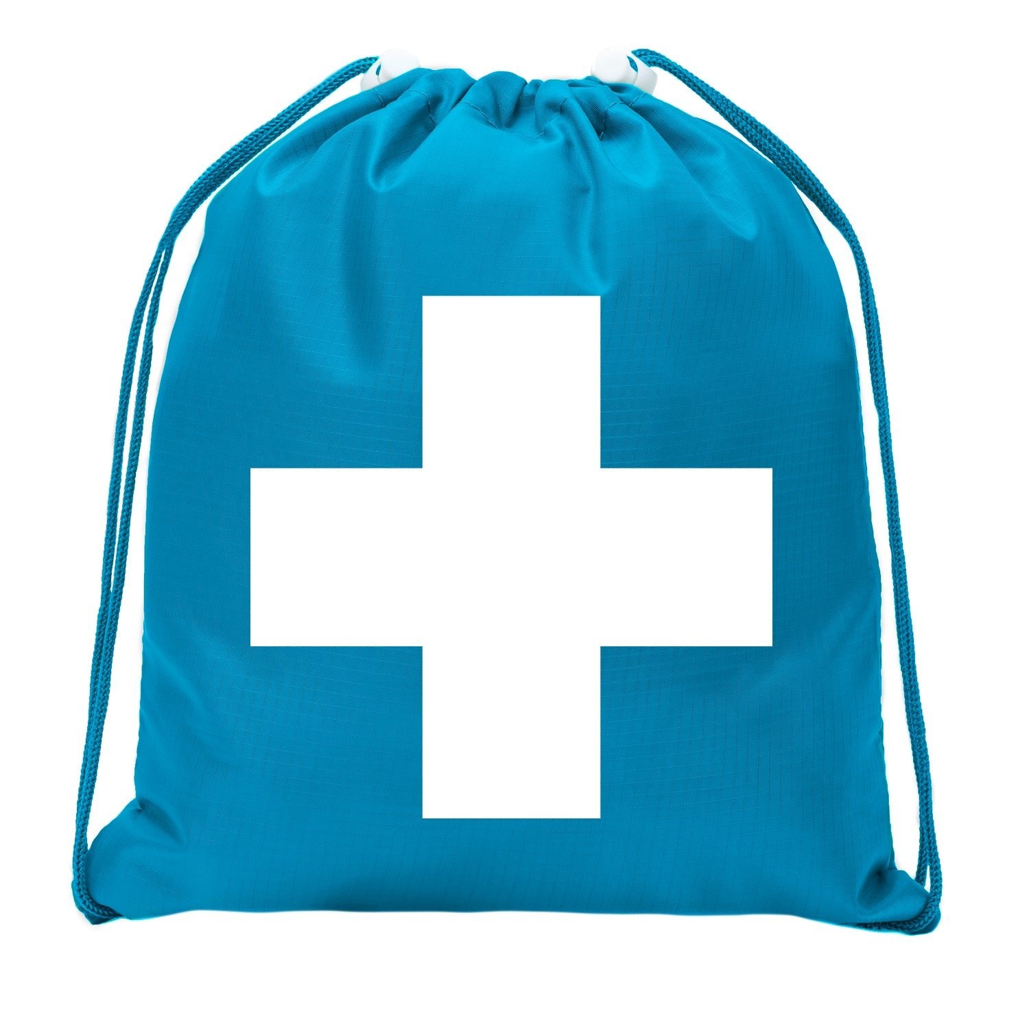 First Aid Symbol Mini Polyester Drawstring Bag - Mato & Hash