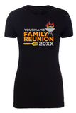Flaming Grill Custom Name & Year Family Reunion Womens T Shirts