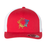 Flexfit 110M Trucker Mesh-Back Cap Embroidery - BEST SELLING SNAPBACK - Mato & Hash