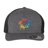 Flexfit 110M Trucker Mesh-Back Cap Embroidery - BEST SELLING SNAPBACK - Mato & Hash