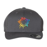 Flexfit 110M Trucker Mesh-Back Cap Embroidery - BEST SELLING SNAPBACK - Mato & Hash