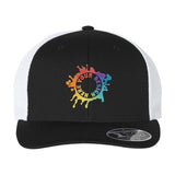 Flexfit 110M Trucker Mesh-Back Cap Embroidery - BEST SELLING SNAPBACK - Mato & Hash