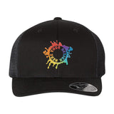 Flexfit 110M Trucker Mesh-Back Cap Embroidery - BEST SELLING SNAPBACK - Mato & Hash