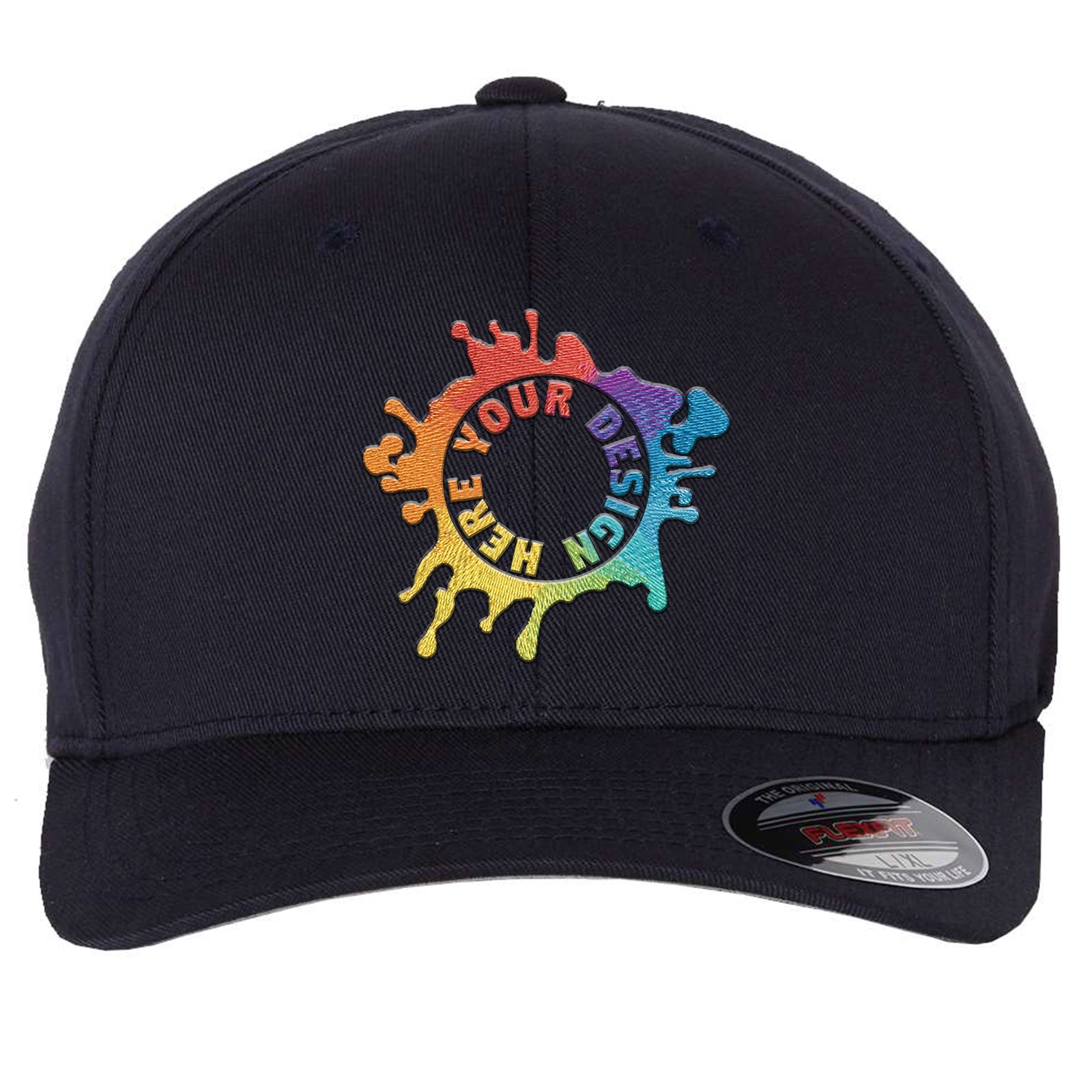 Flexfit Cotton Blend Cap Embroidery - BEST SELLING FLEXFIT - Mato & Hash