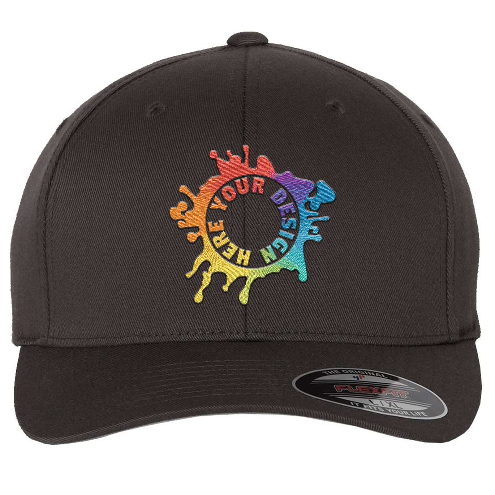 Flexfit Cotton Blend Cap Embroidery - BEST SELLING FLEXFIT - Mato & Hash