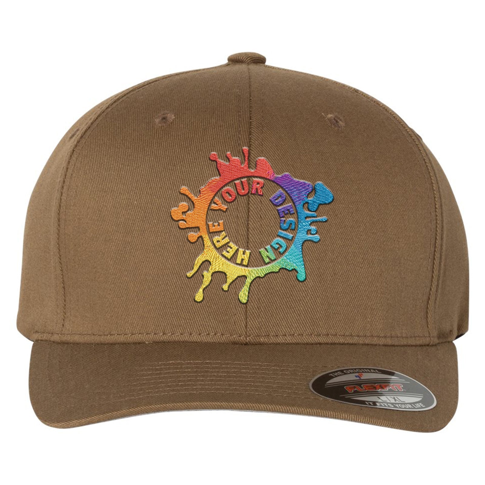 Flexfit Cotton Blend Cap Embroidery - BEST SELLING FLEXFIT - Mato & Hash