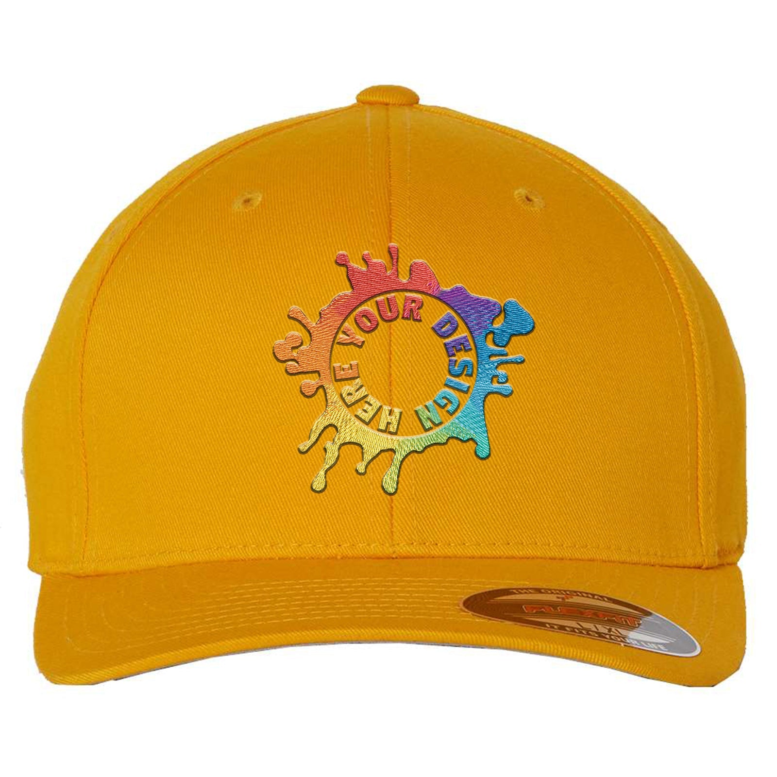 Flexfit Cotton Blend Cap Embroidery - BEST SELLING FLEXFIT - Mato & Hash