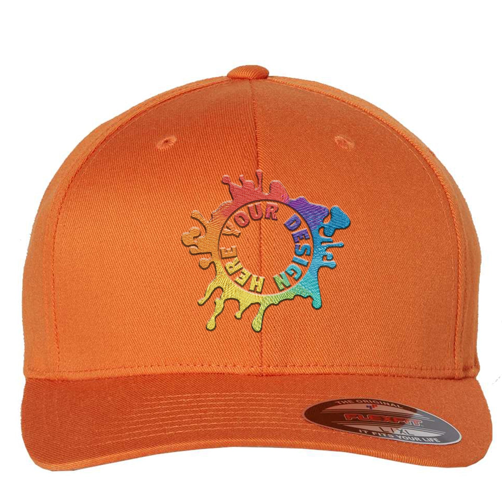 Flexfit Cotton Blend Cap Embroidery - BEST SELLING FLEXFIT - Mato & Hash