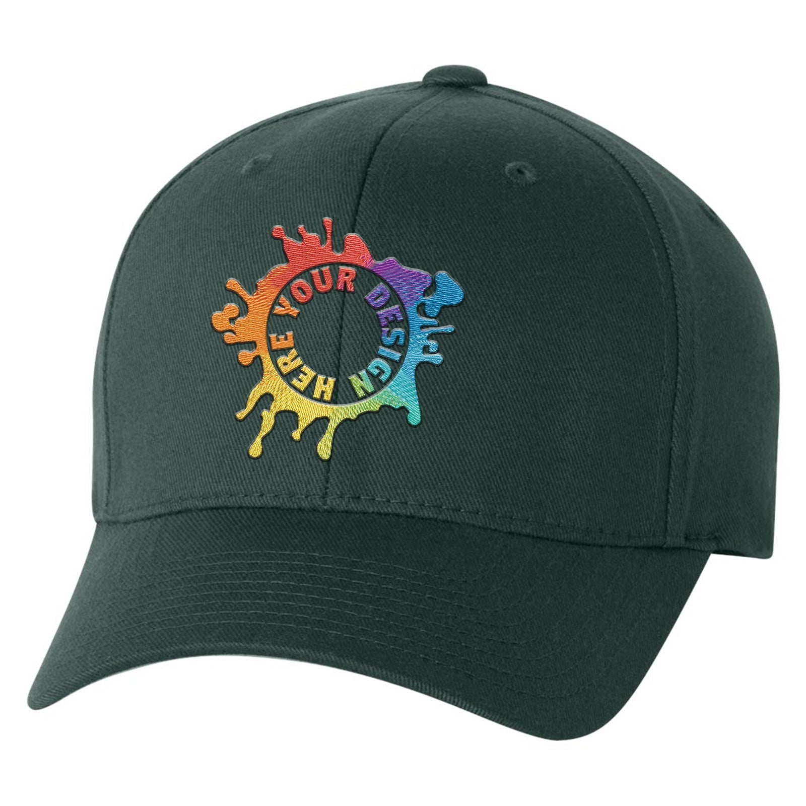 Flexfit Cotton Blend Cap Embroidery - BEST SELLING FLEXFIT - Mato & Hash
