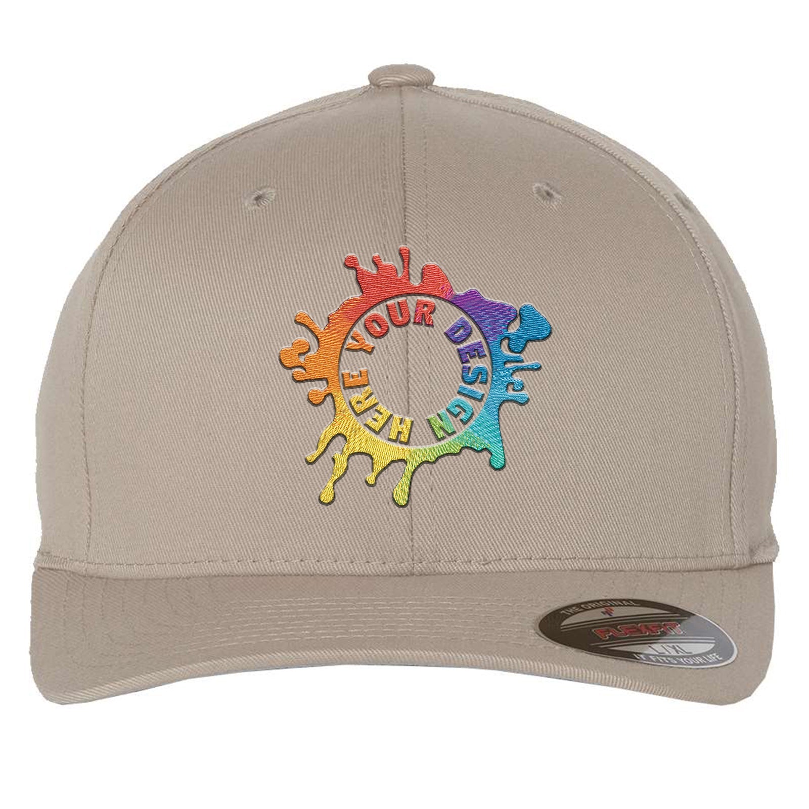 Flexfit Cotton Blend Cap Embroidery - BEST SELLING FLEXFIT - Mato & Hash