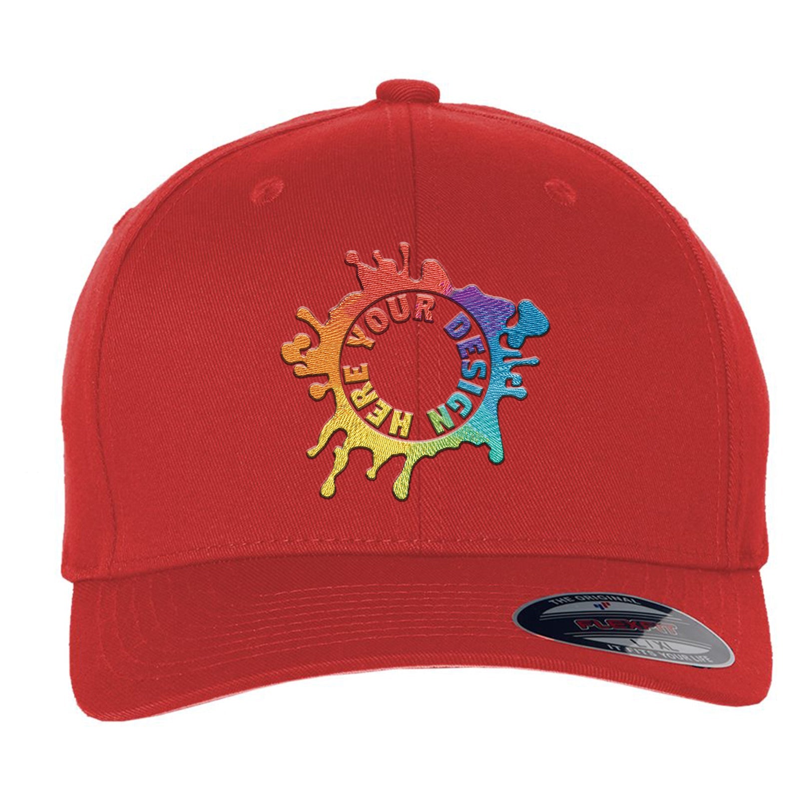 Flexfit Cotton Blend Cap Embroidery - BEST SELLING FLEXFIT - Mato & Hash
