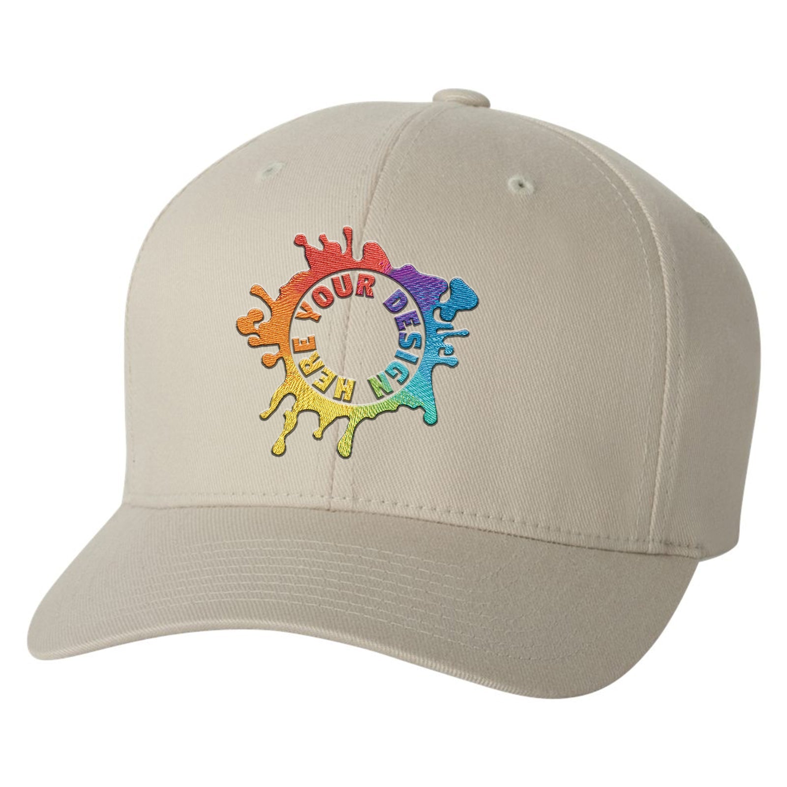 Flexfit Cotton Blend Cap Embroidery - BEST SELLING FLEXFIT - Mato & Hash