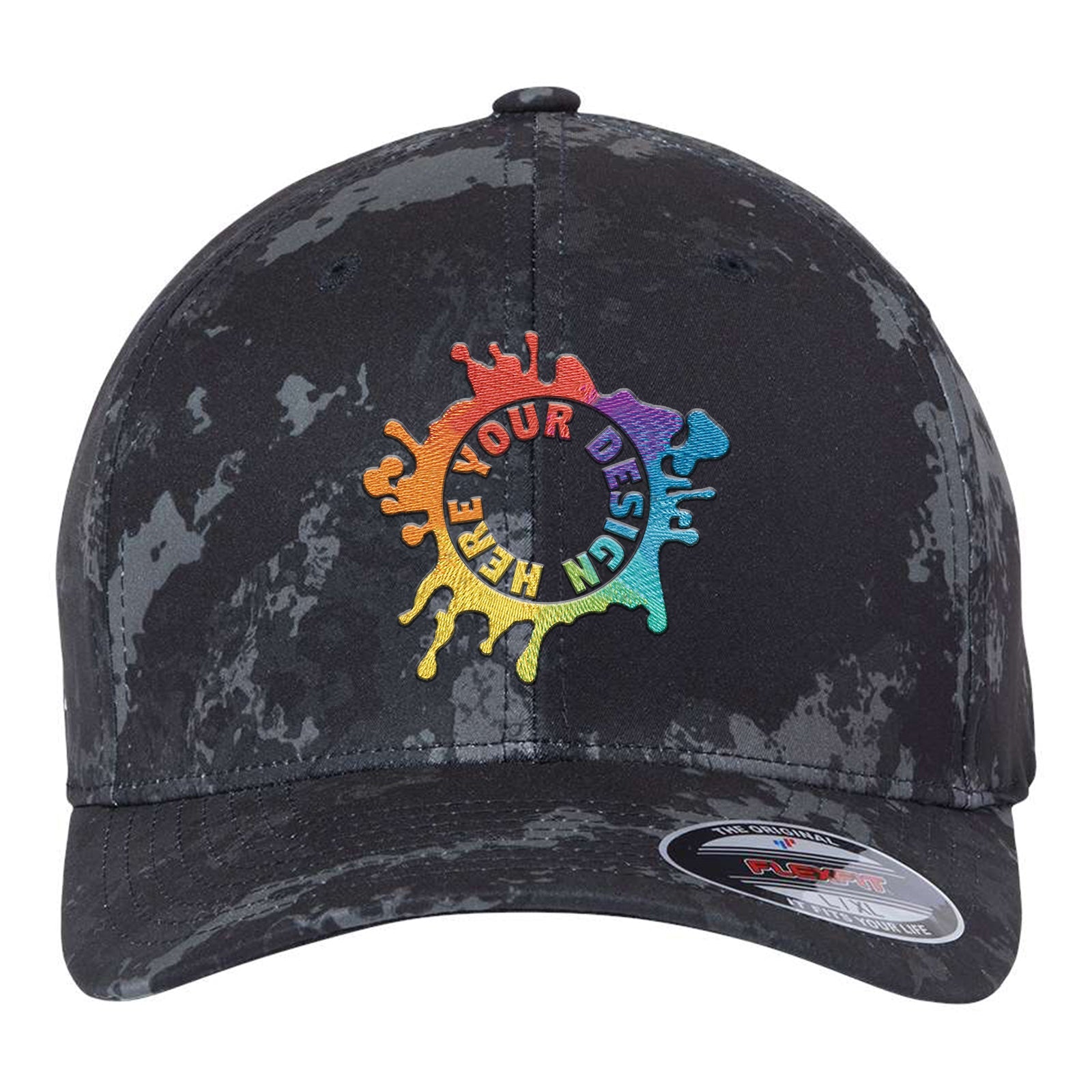 Flexfit Cotton Blend Cap Embroidery - BEST SELLING FLEXFIT - Mato & Hash