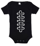 Football Laces Baby Romper