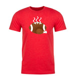 Football & Turkey Leg Unisex Thanksgiving T Shirts - Mato & Hash
