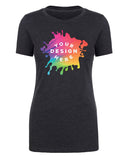Full Color Custom Womens T Shirts - Mato & Hash