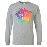 Gildan DryBlend® Men's Cotton/Polyester Blend Long Sleeve T-Shirt - Mato & Hash