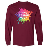 Gildan DryBlend® Men's Cotton/Polyester Blend Long Sleeve T-Shirt - Mato & Hash