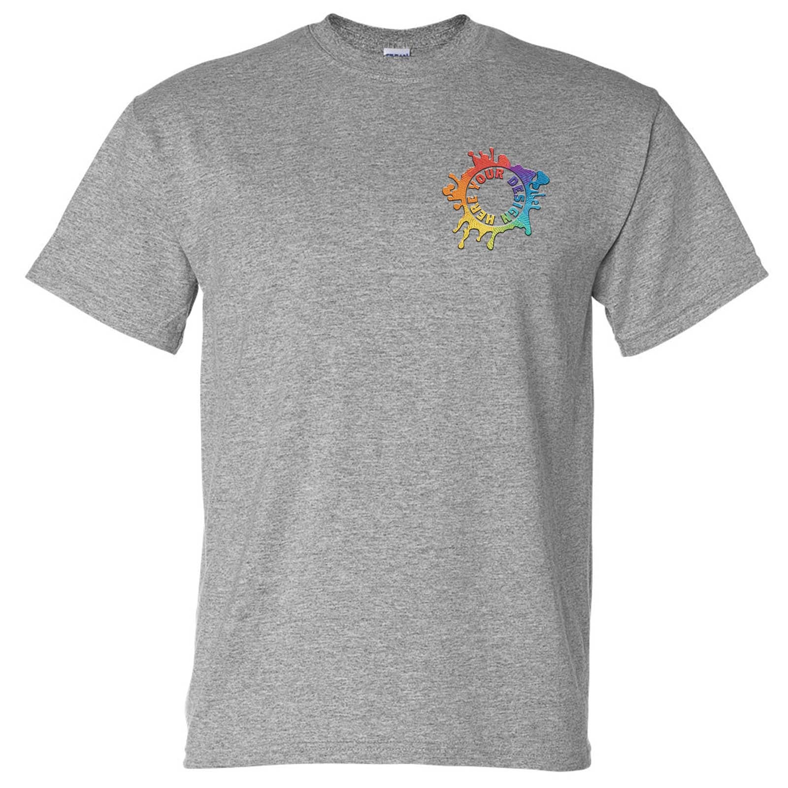 Gildan DryBlend® Unisex Cotton/Polyester Blend T-Shirt Embroidery - Mato & Hash