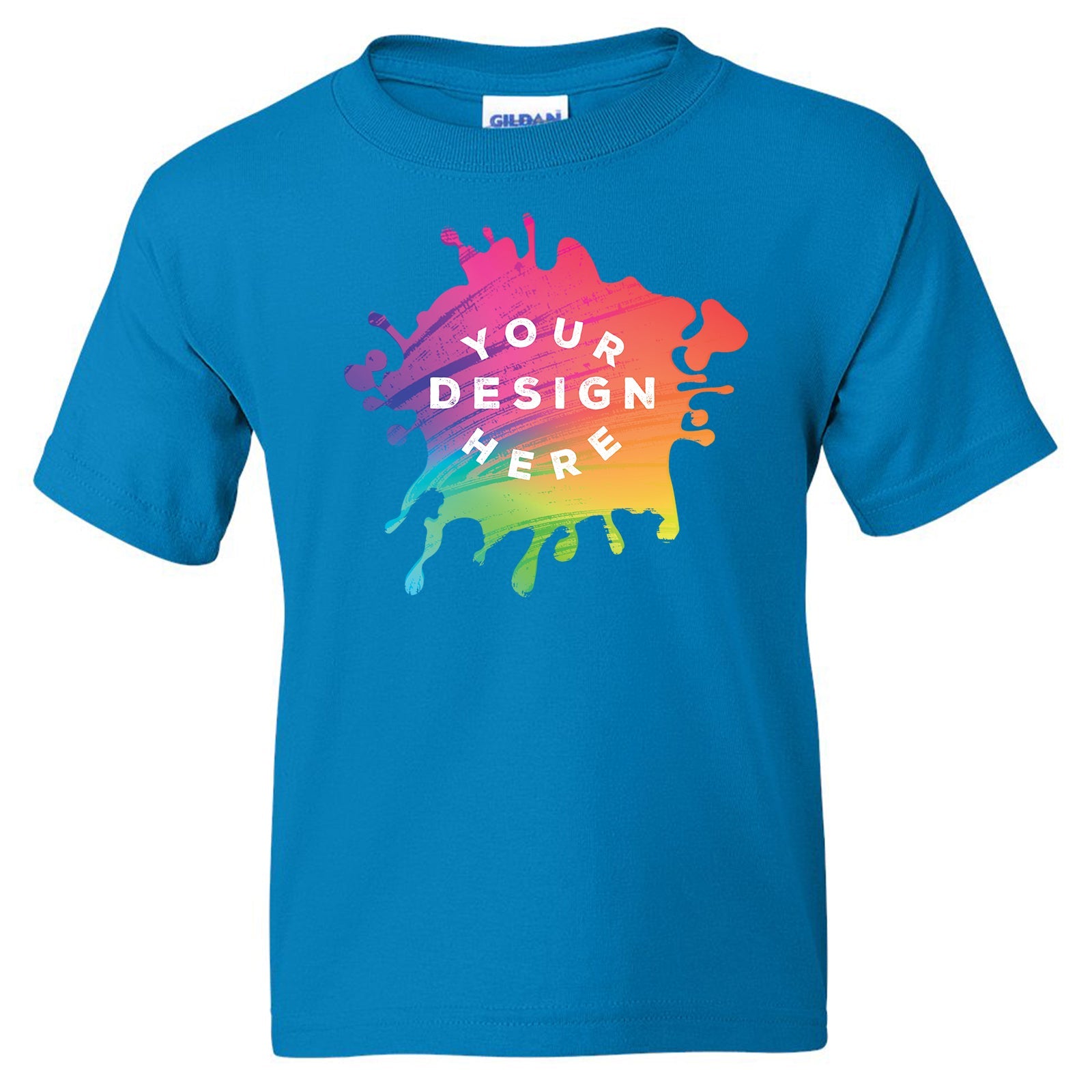 Gildan DryBlend® Youth Cotton/Polyester Blend T-Shirt - Mato & Hash