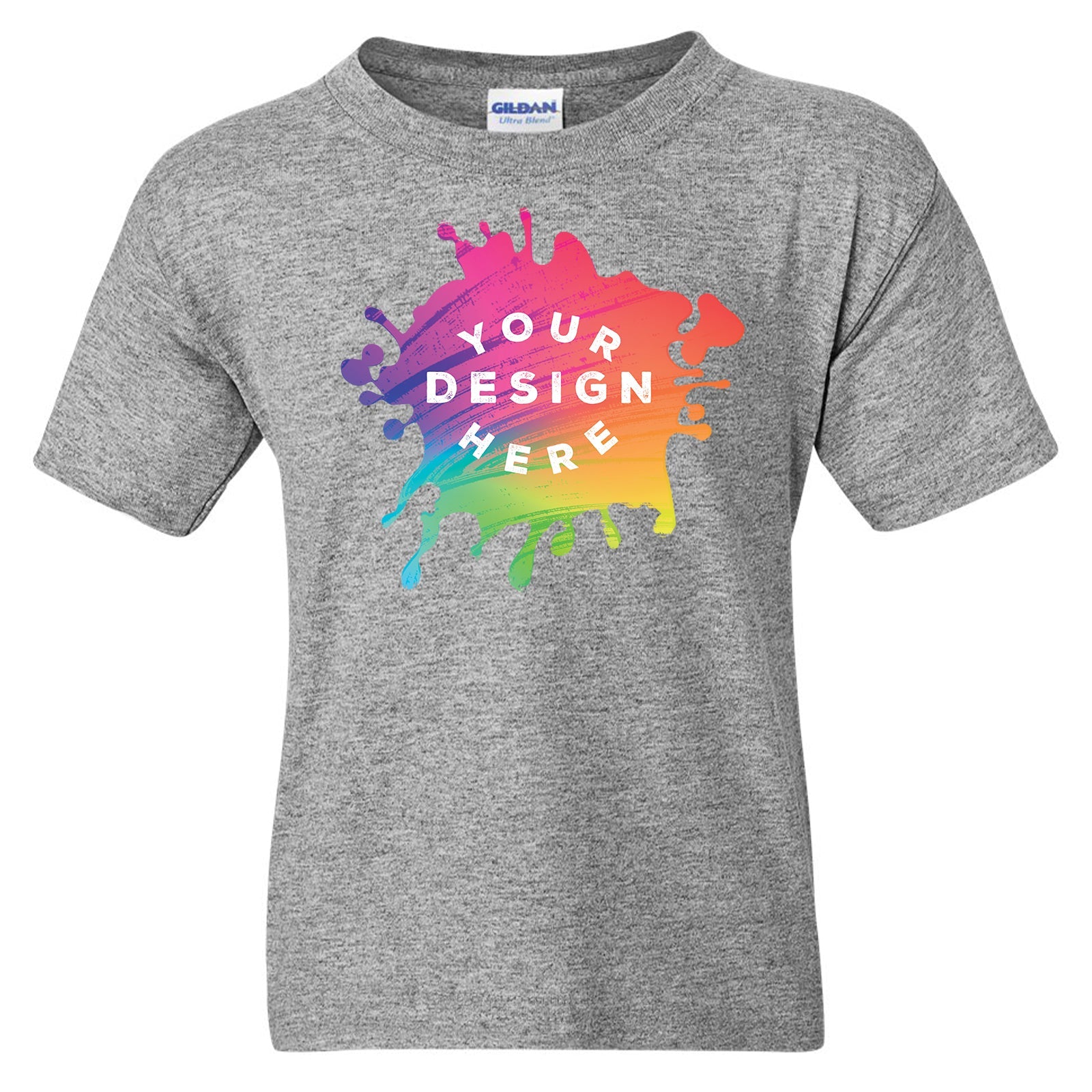 Gildan DryBlend® Youth Cotton/Polyester Blend T-Shirt - Mato & Hash