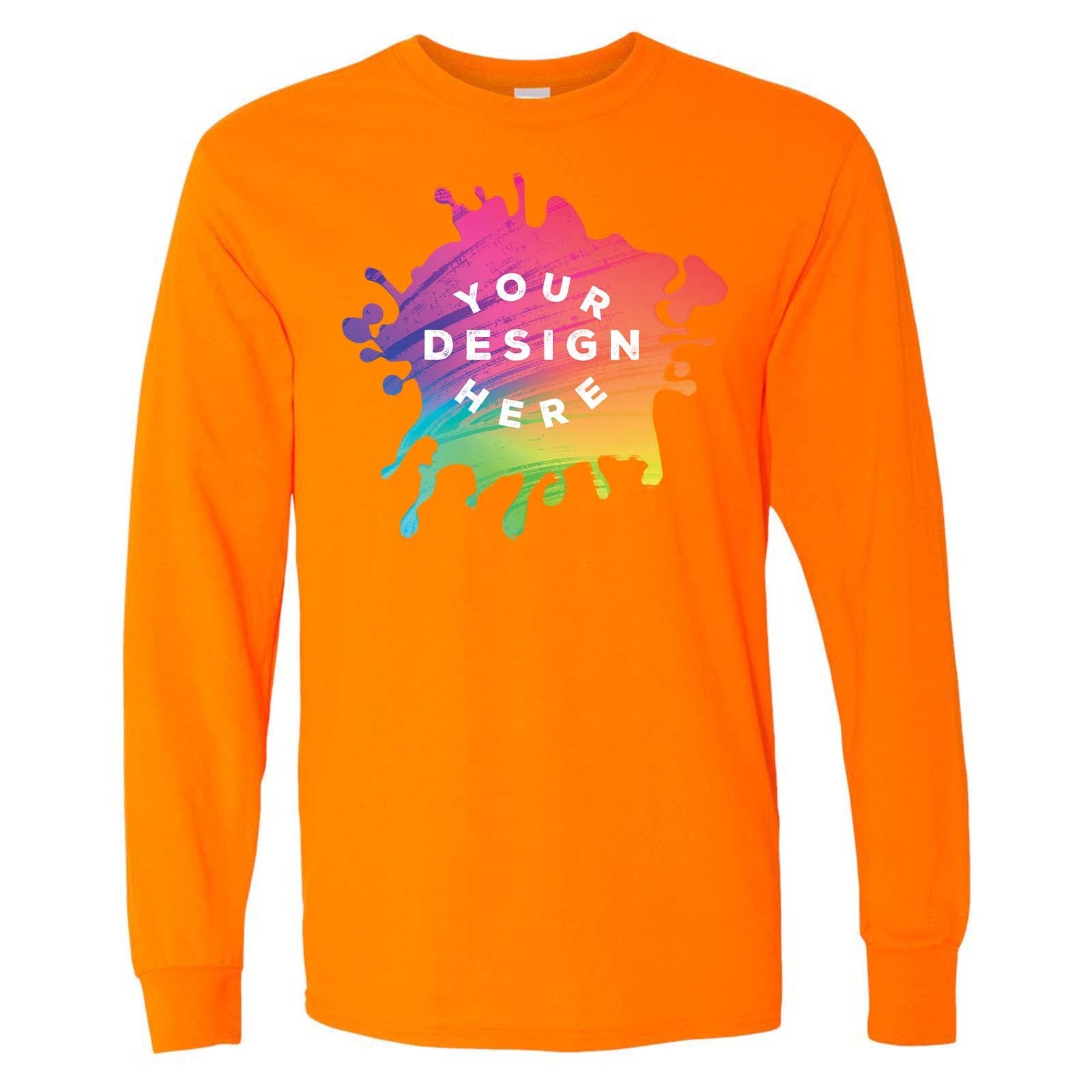 Gildan Heavy Cotton Men's Long Sleeve T-Shirt - Mato & Hash