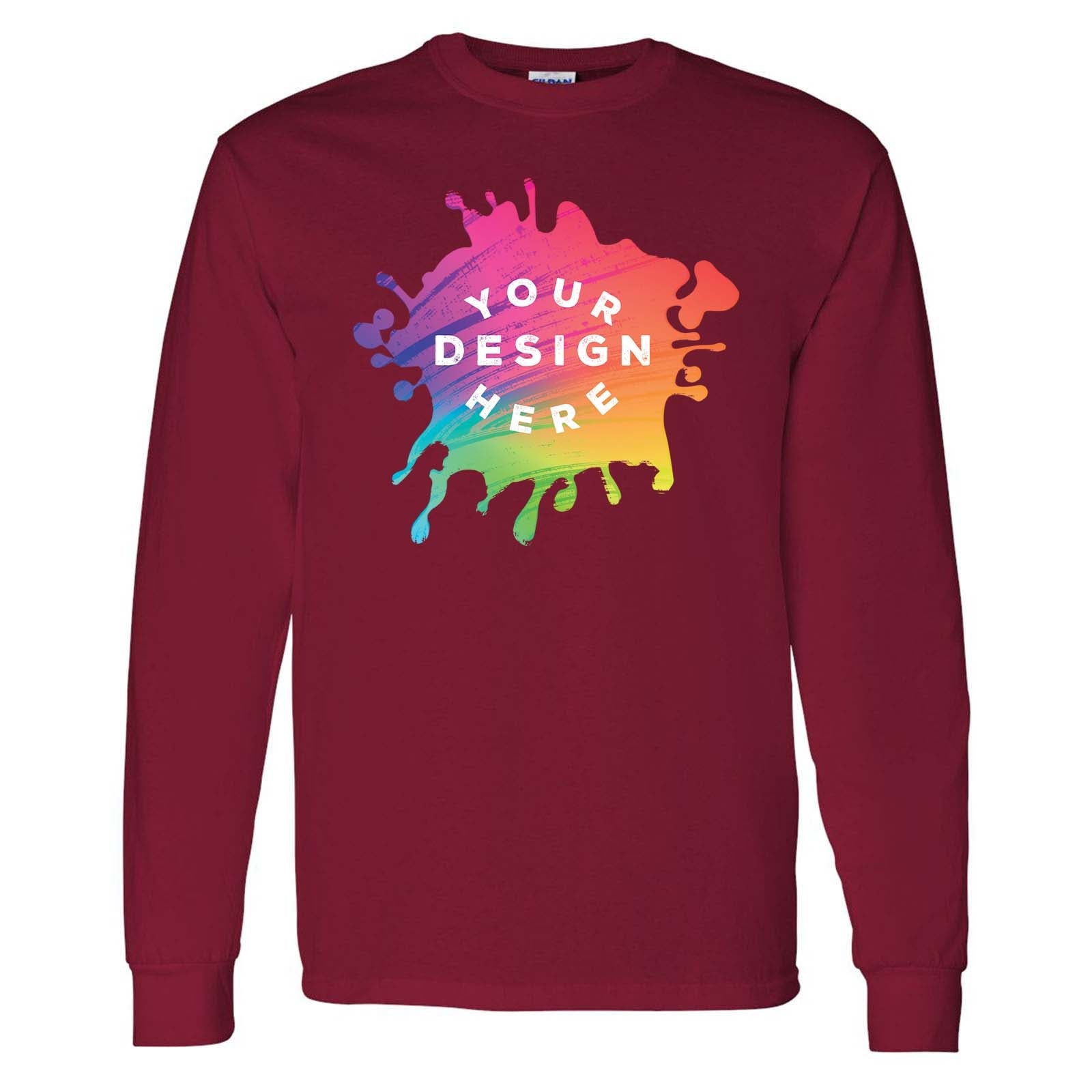 Gildan Heavy Cotton Men's Long Sleeve T-Shirt - Mato & Hash