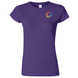 Gildan Softstyle® Women's 100% Cotton T-Shirt Embroidery - Mato & Hash
