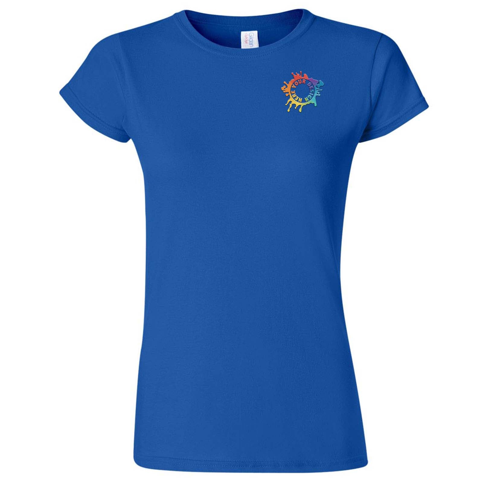 Gildan Softstyle® Women's 100% Cotton T-Shirt Embroidery - Mato & Hash