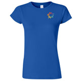 Gildan Softstyle® Women's 100% Cotton T-Shirt Embroidery - Mato & Hash