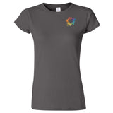 Gildan Softstyle® Women's 100% Cotton T-Shirt Embroidery - Mato & Hash
