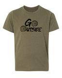 Go Outside - Tree Rings Kids T Shirts