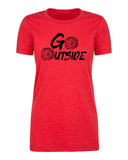 Go Outside - Tree Rings Womens T Shirts - Mato & Hash