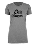 Go Outside - Tree Rings Womens T Shirts - Mato & Hash