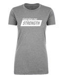 God Gives Me Strength Womens T Shirts - Mato & Hash