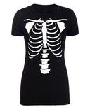 Halloween Skeleton Womens T Shirts - Mato & Hash