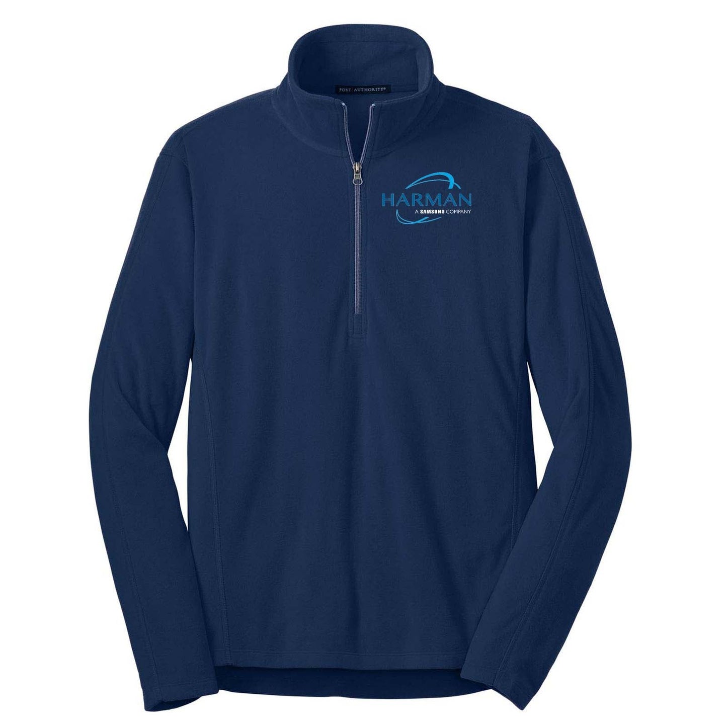 Harman Embroidered Port Authority® Microfleece 1/2-Zip Pullover - Mato & Hash