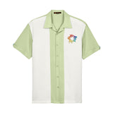 Harriton Men's Two-Tone Bahama Cord Camp Shirt Embroidery - Mato & Hash