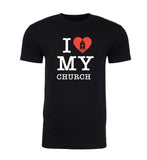 I Heart My Church Unisex Christian T Shirts