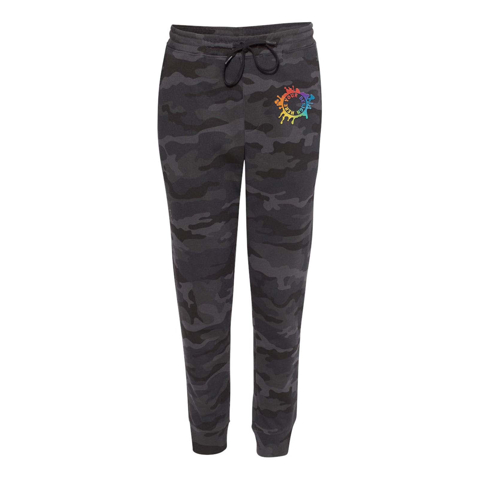 Independent Trading Co. Midweight Fleece Jogger Pants Embroidery - Mato & Hash