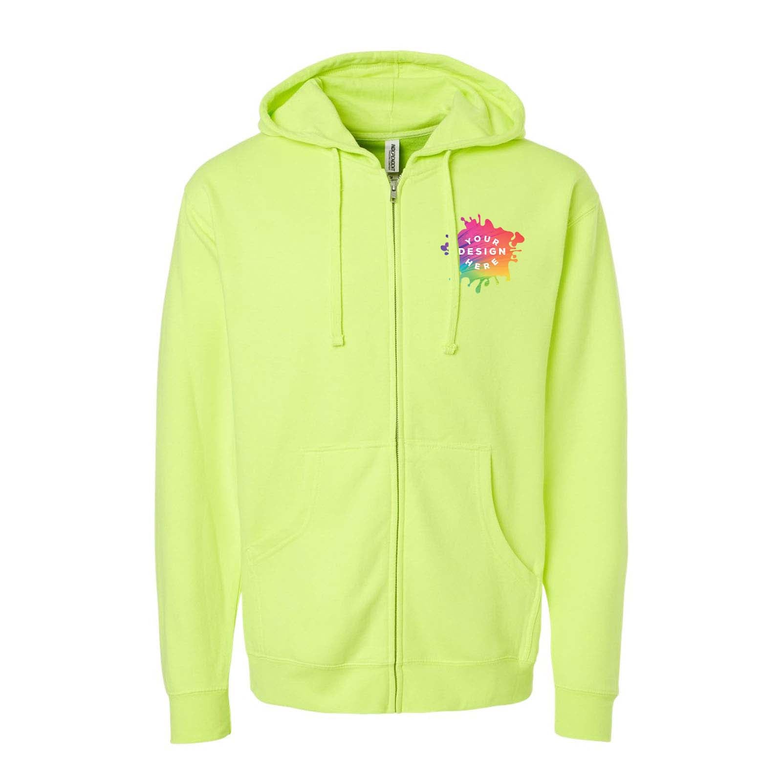 Independent Trading Co. Midweight Full-Zip Hooded Sweatshirt - Mato & Hash